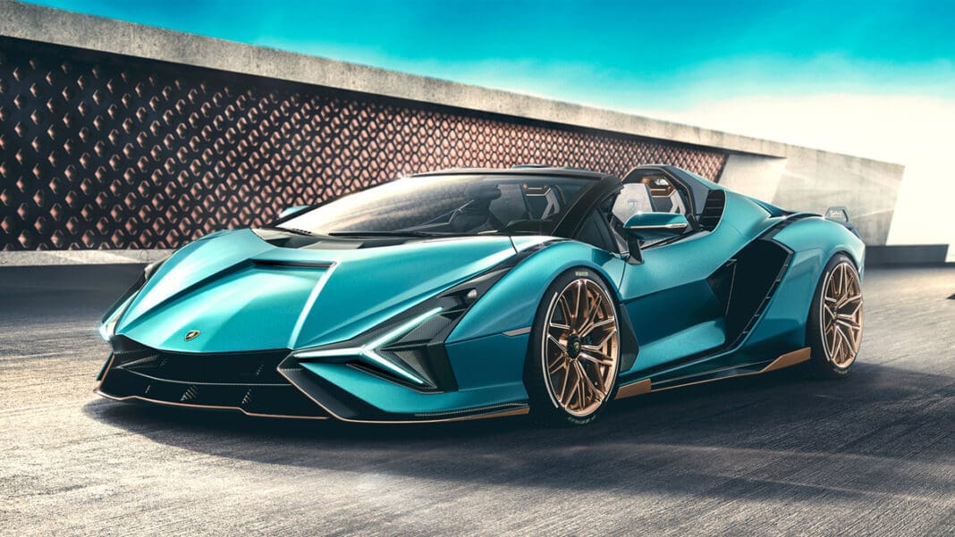 lamborghini-sian Lamborghini sian roadster